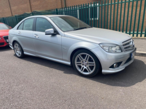 2010 Mercedes-Benz C Class 2.1 C200 Cdi Blueefficiency Sport Auto Euro 5 4dr in Silver — image 2