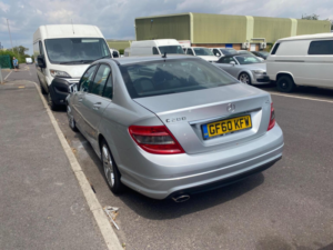 2010 Mercedes-Benz C Class 2.1 C200 Cdi Blueefficiency Sport Auto Euro 5 4dr in Silver — image 5