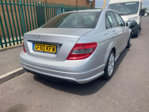 2010 Mercedes-Benz C Class 2.1 C200 Cdi Blueefficiency Sport Auto Euro 5 4dr in Silver — image 6