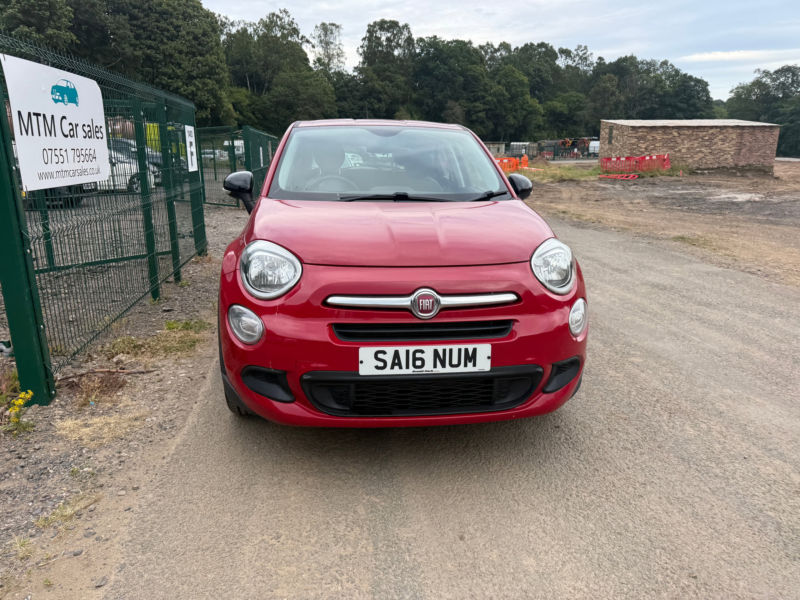 2016 Fiat 500x 1.6 E-Torq Pop SUV 5dr Petrol Manual Euro 6 (110 Ps) in Red — image 1