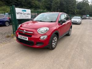 2016 Fiat 500x 1.6 E-Torq Pop SUV 5dr Petrol Manual Euro 6 (110 Ps) in Red — image 2