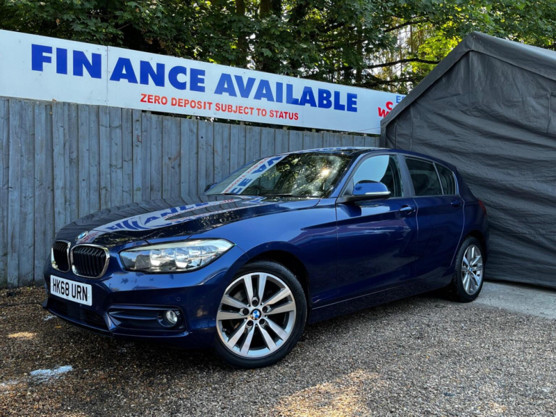 2018 BMW 1 Series 1.5 118i Gpf Sport Auto Euro 6 (s/s) 5dr in Blue — image 1