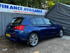 2018 BMW 1 Series 1.5 118i Gpf Sport Auto Euro 6 (s/s) 5dr in Blue — image 2