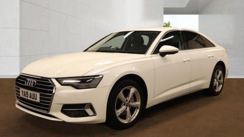 2019 Audi A6 Saloon 2.0 Tdi 40 Sport S Tronic Euro 6 (s/s) 4dr in White — image 1