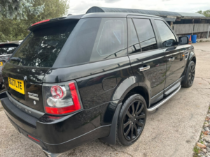 2007 Land Rover Range Rover Sport 4.2 V8 Supercharged Hse in Black — image 3