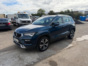 2021 SEAT Ateca 1.5 Tsi Evo Se Technology DSG Euro 6 (s/s) 5dr in Blue — image 2
