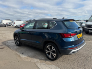 2021 SEAT Ateca 1.5 Tsi Evo Se Technology DSG Euro 6 (s/s) 5dr in Blue — image 3