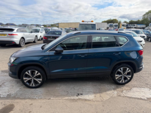 2021 SEAT Ateca 1.5 Tsi Evo Se Technology DSG Euro 6 (s/s) 5dr in Blue — image 4