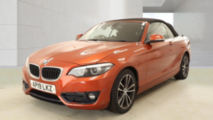 2019 BMW 2 Series 1.5 218i Gpf Sport Convertible 2dr Petrol Manual Euro 6 (s/s) (136 Ps) in Orange — image 4