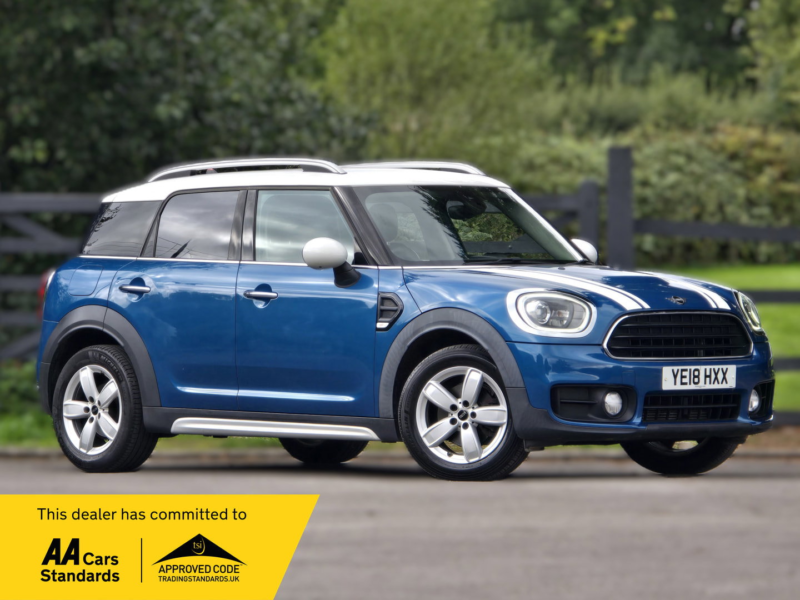 2018 MINI Countryman 1.5 Cooper SUV 5dr Petrol Auto Euro 6 (s/s) (136 Ps) in Blue — image 1