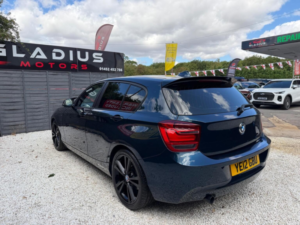 2012 BMW 1 Series 2.0 118d Sport Euro 5 (s/s) 5dr in Blue — image 4