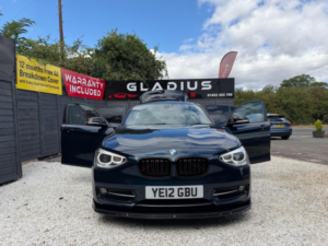 2012 BMW 1 Series 2.0 118d Sport Euro 5 (s/s) 5dr in Blue — image 5