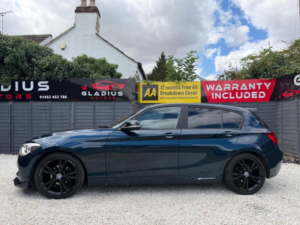 2012 BMW 1 Series 2.0 118d Sport Euro 5 (s/s) 5dr in Blue — image 6