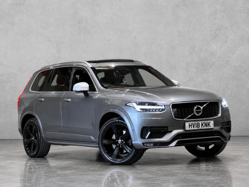 2018 Volvo Xc90 2.0 D5 Powerpulse R-Design Auto 4WD Euro 6 (s/s) 5dr in Grey — image 1