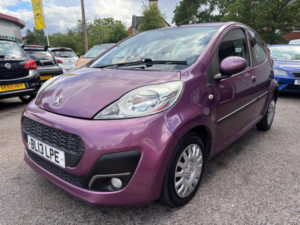 2013 Peugeot 107 1.0 12v Active Euro 5 5dr in Purple — image 2