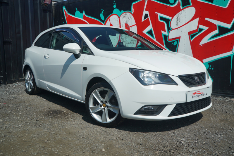 2013 SEAT Ibiza 1.4 Toca Sport Coupe 3dr Petrol Manual Euro 5 (85 Ps) in White — image 1