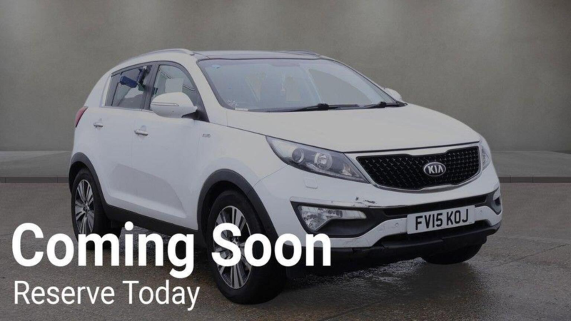 2015 Kia Sportage 2.0 Crdi Kx-4 Auto AWD Euro 5 5dr in White — image 1