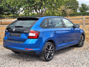 2018 Skoda Rapid Spaceback 1.0 Tsi Se Sport in Blue — image 3