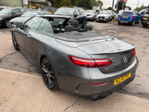 2020 Mercedes-Benz E Class 3.0 E53 Mhev Eq Boost Amg Cabriolet 2dr Petrol Spds Tct 4matic+ Euro 6 (s/s) (457 Ps) in Grey — image 2
