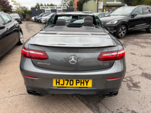 2020 Mercedes-Benz E Class 3.0 E53 Mhev Eq Boost Amg Cabriolet 2dr Petrol Spds Tct 4matic+ Euro 6 (s/s) (457 Ps) in Grey — image 6