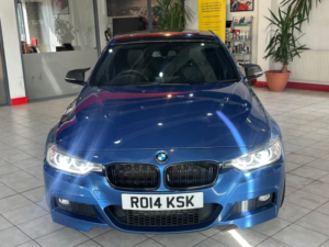 2014 BMW 3 Series 2.0 320d Xdrive M Sport in Blue — image 3