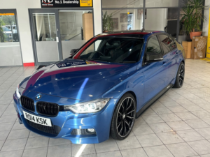 2014 BMW 3 Series 2.0 320d Xdrive M Sport in Blue — image 5