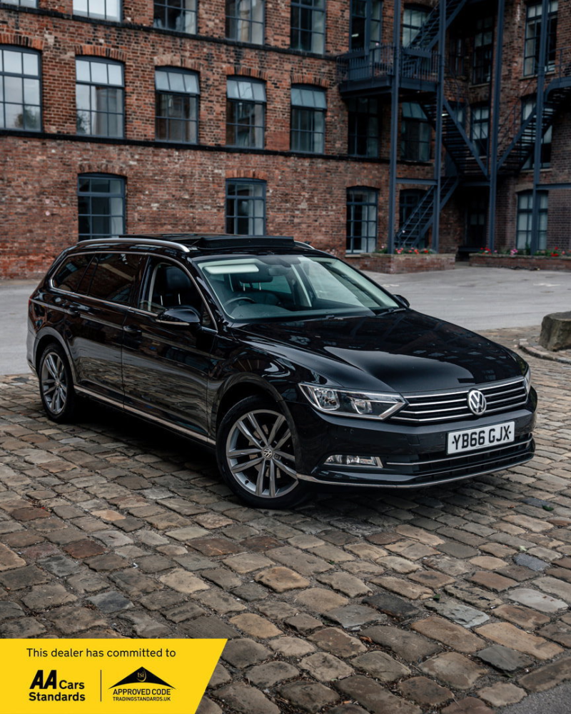 2016 Volkswagen Passat 2.0 Tdi Bluemotion Tech Gt Estate 5dr Diesel Manual Euro 6 (s/s) (150 Ps) in Black — image 1