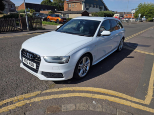 2012 Audi A4 Avant 2.0 Tfsi S Line Euro 5 (s/s) 5dr in White — image 3