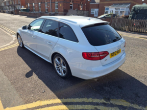 2012 Audi A4 Avant 2.0 Tfsi S Line Euro 5 (s/s) 5dr in White — image 4