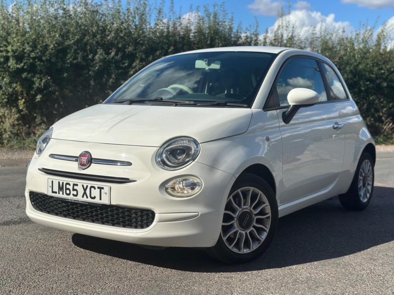 2015 Fiat 500 1.2 Pop Star Euro 6 (s/s) 3dr in White — image 1