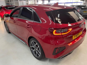 2019 Kia Ceed 1.4 T-Gdi Gt-Line Dct Euro 6 (s/s) 5dr in Red — image 5