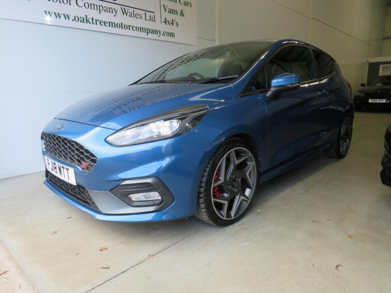 2018 Ford Fiesta 1.5t Ecoboost St-3 Euro 6 3dr in Blue — image 1