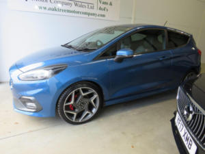 2018 Ford Fiesta 1.5t Ecoboost St-3 Euro 6 3dr in Blue — image 3