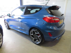 2018 Ford Fiesta 1.5t Ecoboost St-3 Euro 6 3dr in Blue — image 4