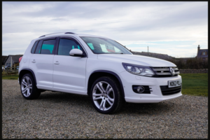 2012 Volkswagen Tiguan 2.0 Tdi Bluemotion Tech R-Line in White — image 2