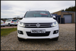 2012 Volkswagen Tiguan 2.0 Tdi Bluemotion Tech R-Line in White — image 4