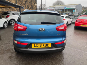 2013 Kia Sportage 2.0 Crdi Kx-2 AWD Euro 5 5dr in Blue — image 5