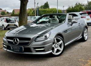 2012 Mercedes-Benz Slk 1.8 Slk200 Blueefficiency Amg Sport Automatic in Silver — image 3