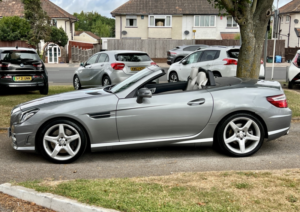 2012 Mercedes-Benz Slk 1.8 Slk200 Blueefficiency Amg Sport Automatic in Silver — image 4