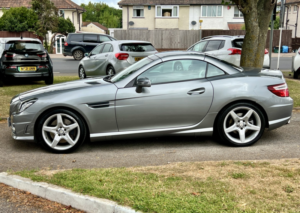 2012 Mercedes-Benz Slk 1.8 Slk200 Blueefficiency Amg Sport Automatic in Silver — image 5
