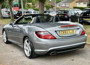 2012 Mercedes-Benz Slk 1.8 Slk200 Blueefficiency Amg Sport Automatic in Silver — image 6