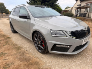 2019 Skoda Octavia 2.0 Tdi Vrs DSG 4WD Euro 6 (s/s) 5dr in Grey — image 2