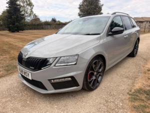 2019 Skoda Octavia 2.0 Tdi Vrs DSG 4WD Euro 6 (s/s) 5dr in Grey — image 3