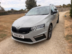 2019 Skoda Octavia 2.0 Tdi Vrs DSG 4WD Euro 6 (s/s) 5dr in Grey — image 4