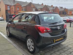 2018 Vauxhall Corsa 1.4i Ecotec Sri Nav Euro 6 5dr in Black — image 6