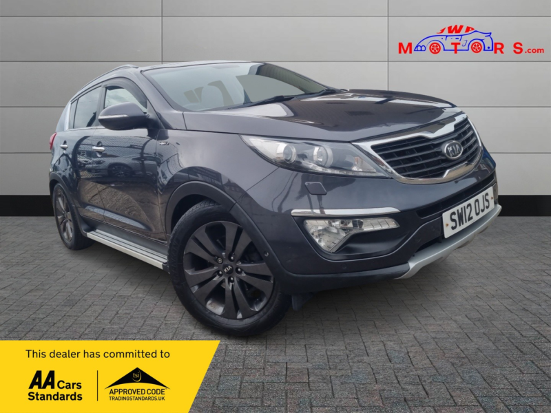 2012 Kia Sportage 2.0 Crdi Kx-4 in Silver — image 1