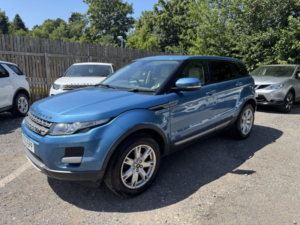 2013 Land Rover Range Rover Evoque 2.2 Ed4 Pure SUV 5dr Diesel Manual Fwd Euro 5 (s/s) (150 Ps) in Blue — image 3