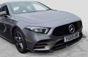 2019 Mercedes-Benz A Class 1.5 A180d Amg Line Saloon 4dr Diesel 7g-Dct Euro 6 (s/s) (116 Ps) in Grey — image 2