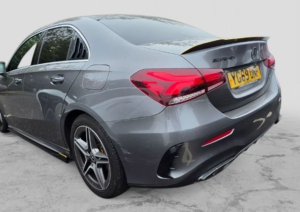 2019 Mercedes-Benz A Class 1.5 A180d Amg Line Saloon 4dr Diesel 7g-Dct Euro 6 (s/s) (116 Ps) in Grey — image 4
