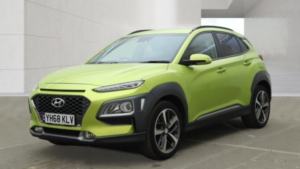 2018 Hyundai Kona 1.0 Kona Prem 1.0t My19 in Yellow — image 2